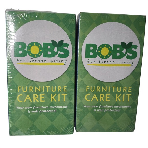 Bob's Other - BOB'S For Green Living Furniture Care Kit Fabric Rug Cleaner Wood Polish 2 PACK